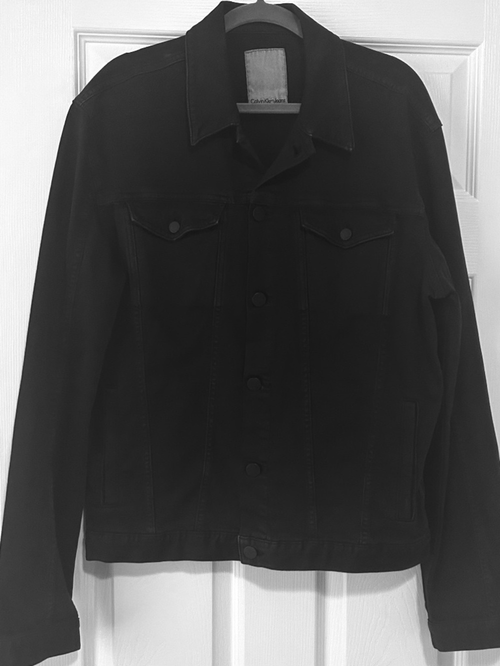 Calvin Klein Jeans - Men's Jacket - Black EUC Large-SALE
